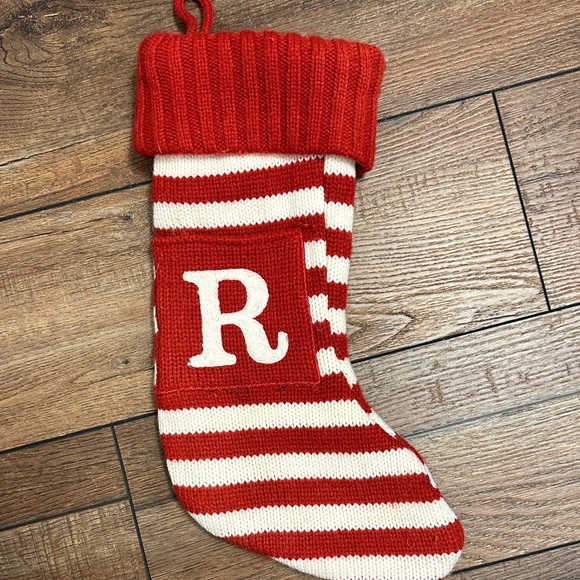 Wondershop Red and White Holiday Stocking - Picture 1 of 2
